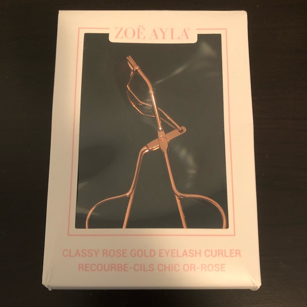 Rose Gold Eyelash Curler